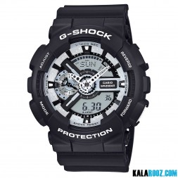 ساعت مچی مردانه کاسیو GA-110BW-1A